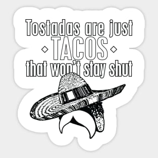 XLR8ED taco - Tostadas lgt Sticker